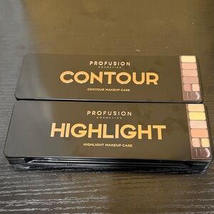 Profusion Cosmetics Contour & Highlight Set - Black and Gold